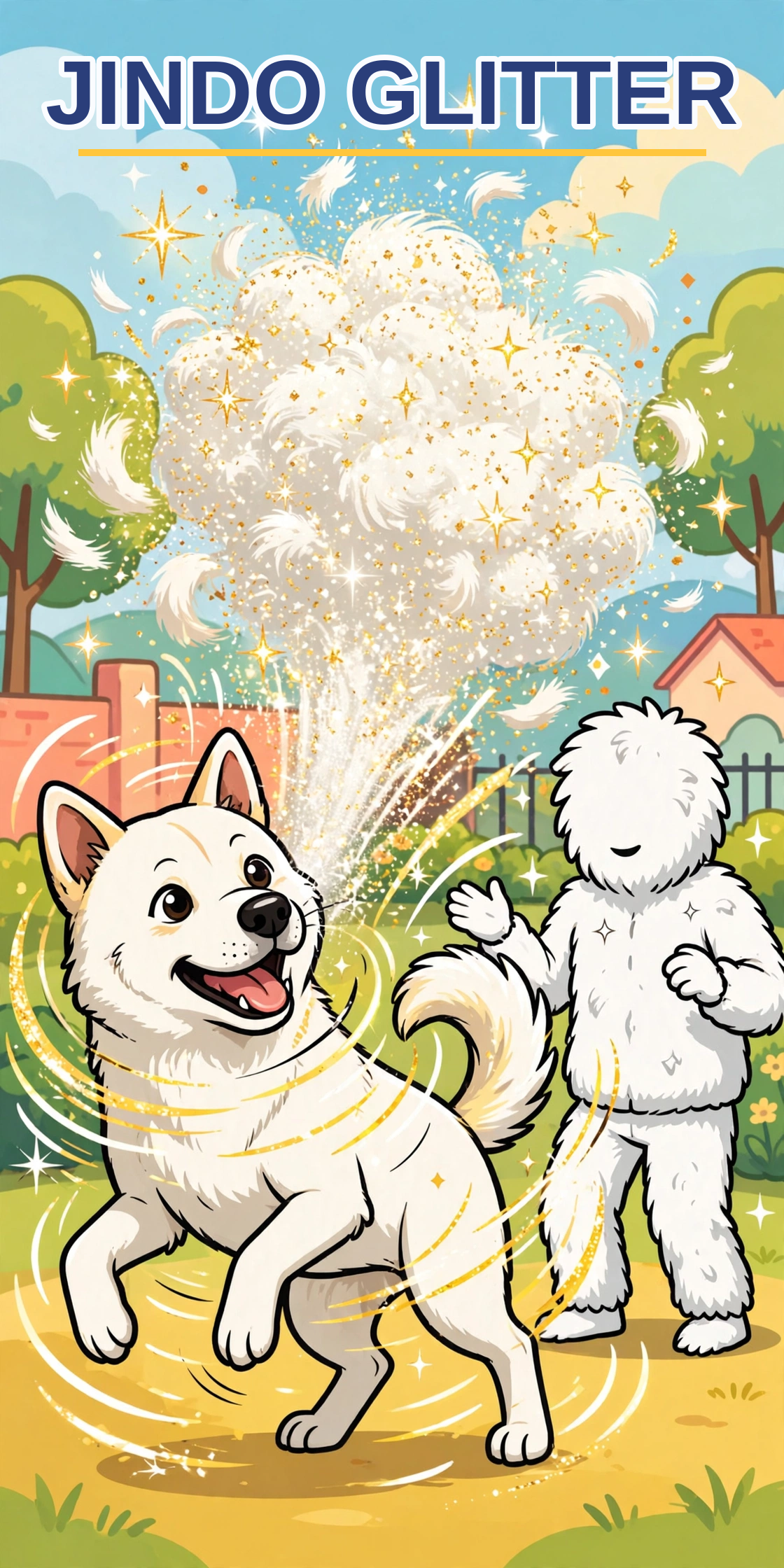 Jindo Glitter Tee — jindo tee by Jindo & Friends