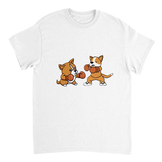 The Boxer — Corgi Edition — corgi crewneck by Jindo & Friends