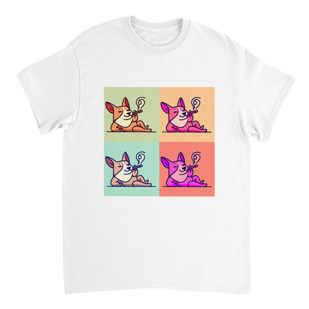 Party Dog — Corgi Edition — corgi crewneck by Jindo & Friends